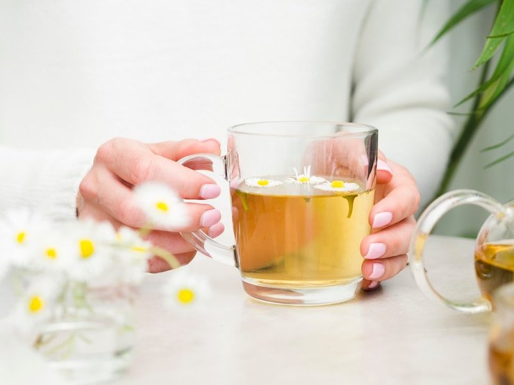 té de manzanilla